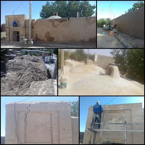 مرمت و سامان دهی خانه تاریخی ملاعباس در شهرستان زاوه به پایان رسید
