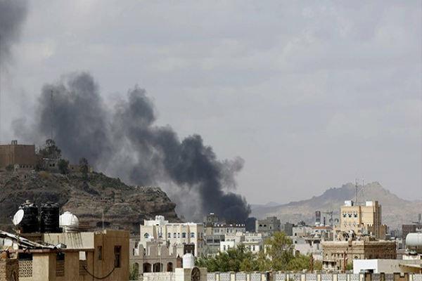 حملات گسترده متجاوزان سعودی به الحدیده یمن