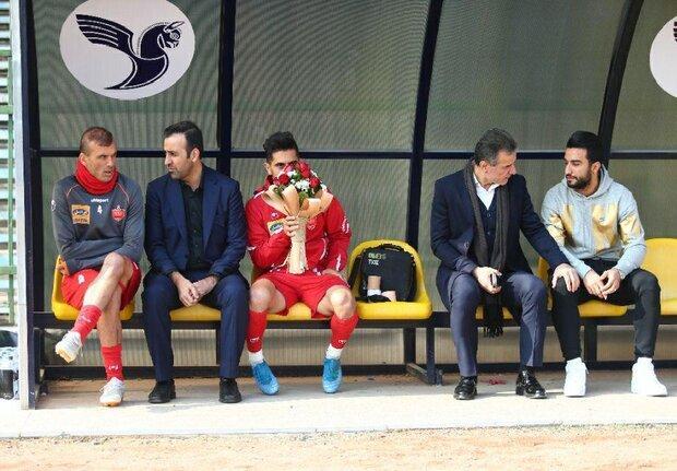 بازیکنان پرسپولیس در انتظار خبر خوش مدیرعامل باشگاه بازیکنان پرسپولیس در انتظار خبر خوش مدیرعامل باشگاه
