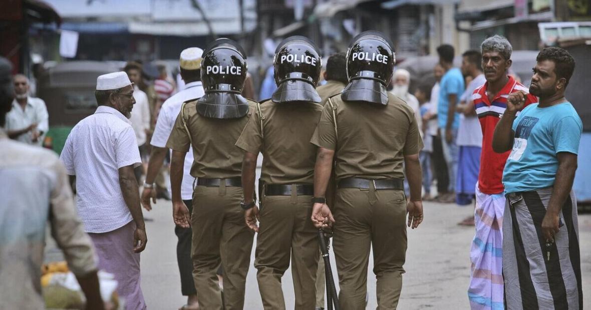 خبرنگاران دیده بان حقوق بشر از فرایند بازداشت مسلمانان در سریلانکا ابراز نگرانی کرد