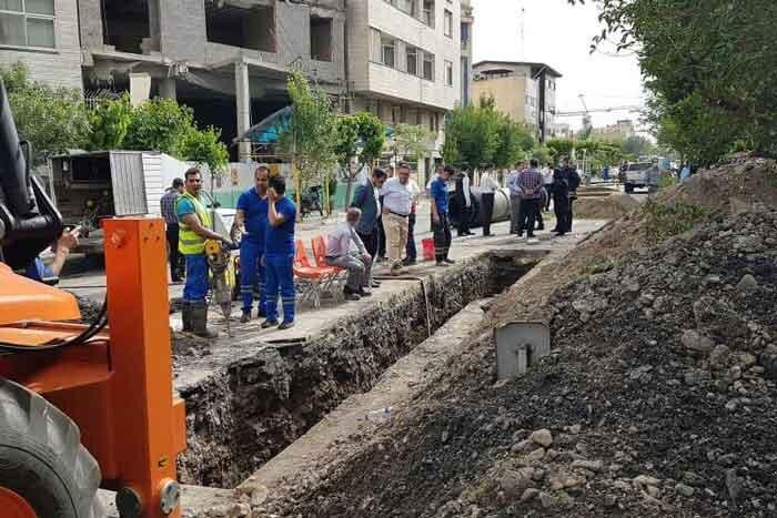 حفره بزرگ زیر خیابان گلبـرگ چگونه مهار شد؟